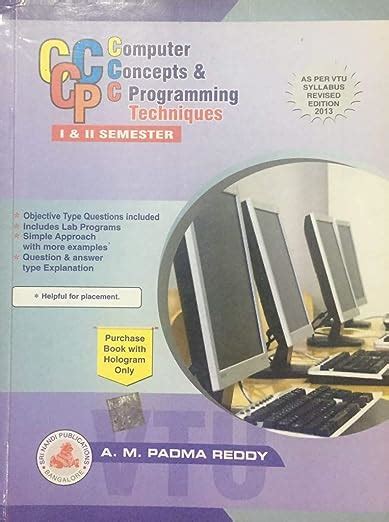 Padma Reddy Computer Concepts Ebook PDF